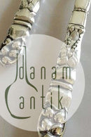 Georg Jensen纯银装饰性沙拉餐具No 54