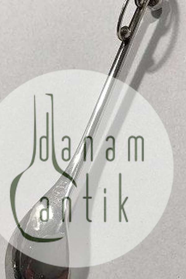 Georg Jensen Sterling Sølv Ornamental Mocca ske No 47