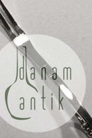 Georg Jensen Sterling Silver Ornamental Cold Cut Fork No 41