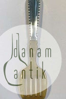 Georg Jensen Sølv Perle Sildegaffel med horn No 78