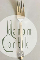 Georg Jensen Sterling Sølv Pinje Spisegaffel No 5