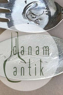 Georg Jensen Sterling Silber Pyramide Fisch Dinner Set