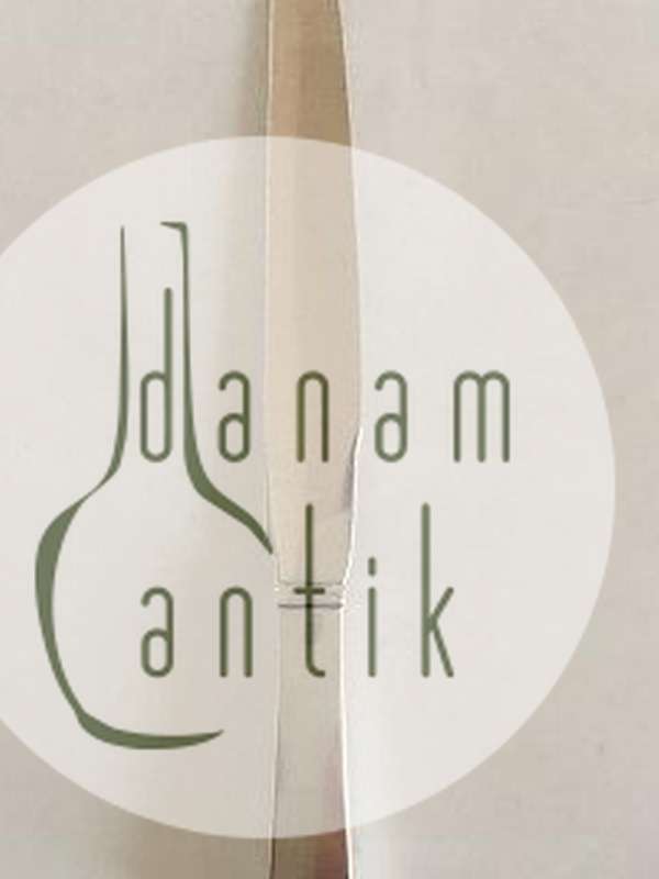 Georg Jensen Pyramide Lagkagekniv i Helsølv No 134