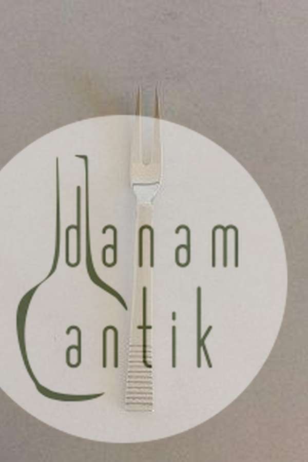 Georg Jensen Sterling Sølv Relief Lemon Gaffel No 146