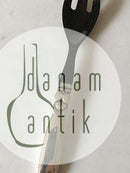 Georg Jensen Kaktus Sterling Sølv Gaffel med sort plastik