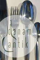 Georg Jensen Sterling Silber Pinje Besteckset für 8 Personen, 32 Teile