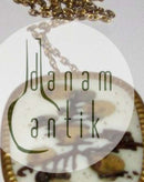 Royal Copenhagen Pendant in Porcelain and Sterling Silver by Nils Thorsson