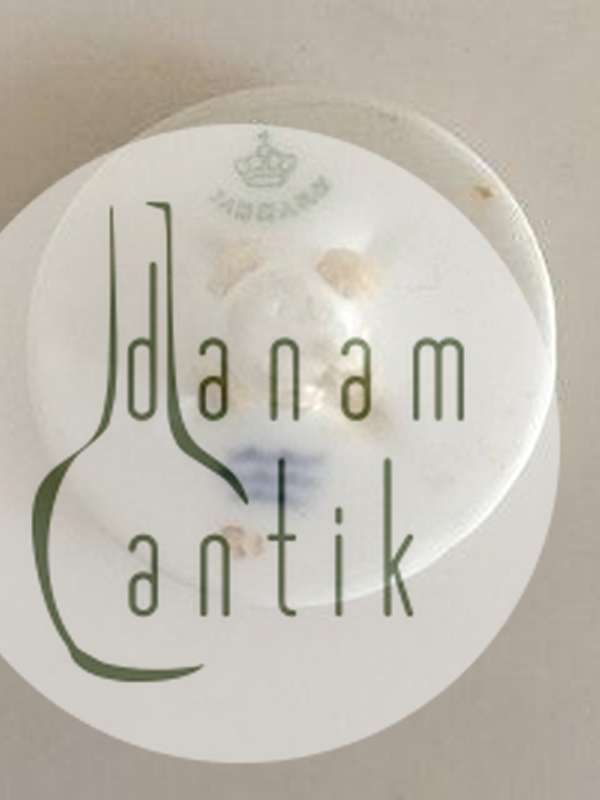 Royal Copenhagen Porcelænsknap med Håndmalet Blomstermotiv