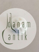 Royal Copenhagen Porcelænsknap med Håndmalet Blomstermotiv