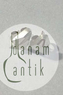 Lapponia Ørestikker Sterling Sølv "Deco"