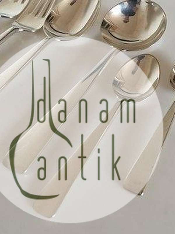 Georg Jensen Sterling Silber Margrethe Besteck Set für 5 Personen. 38 Teile.