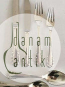 &quot;Maiglöckchen&quot; Georg Jensen Sterling Silber Besteckset für 8 Personen. 48 Teile