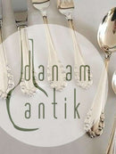 &quot;Maiglöckchen&quot; Georg Jensen Sterling Silber Besteckset für 12 Pers. 72 Teile