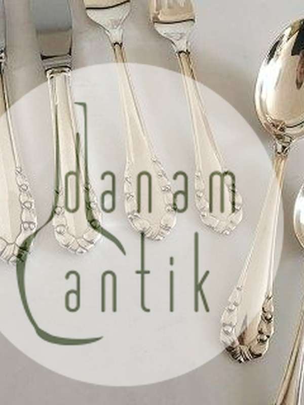 &quot;Maiglöckchen&quot; Georg Jensen Sterling Silber Besteckset für 12 Pers. 72 Teile