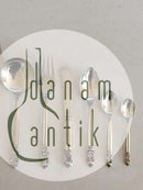 Georg Jensen Sterling Silber König Besteck Set von 80 Stück