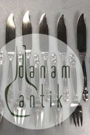 Georg Jensen Sterling Sølv Konge Fiskebestik No 061/062