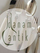 Georg Jensen Sterling Sølv Kaktus Bestiksæt til 12 Pers. 60 Dele