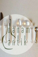 Georg Jensen Sterling Sølv Dronning Bestik Sæt 48 dele