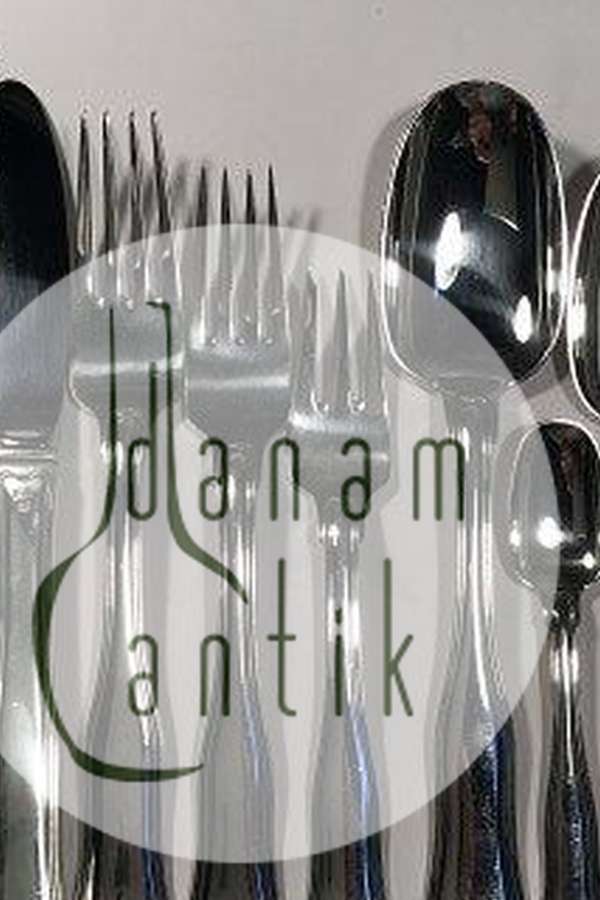 Georg Jensen Sterling Silber Double Rifle Set für 12 Personen. 96 Teile.