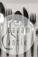 Georg Jensen Sterling Silber 'Cypress' Besteckset für 8 Personen (48 Teile)