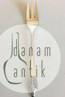 Georg Jensen Akkeleje纯银蛋糕叉No 043