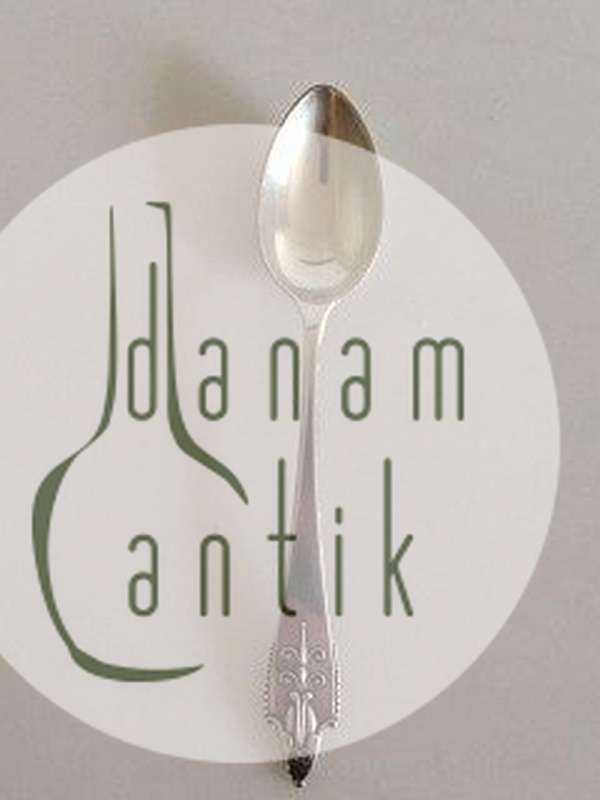 Georg Jensen Akkeleje Sterling Sølv Kaffeske No 034