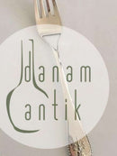 Georg Jensen Akkeleje Sterling Sølv Spisegaffel No 012