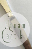 Georg Jensen纯银古董午餐刀No 023