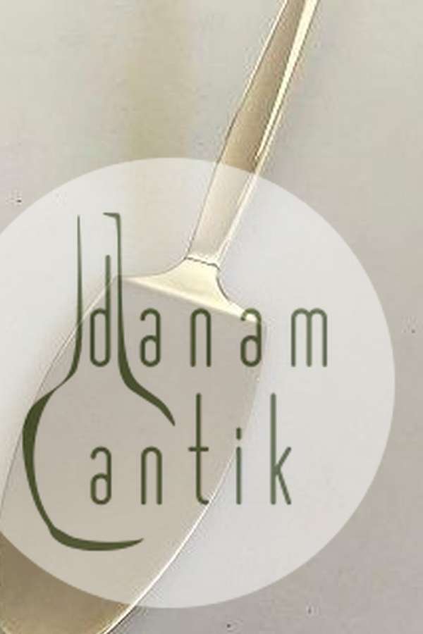 Georg Jensen Sterling Sølv og Rustfrit Stål Cypress Kagespade No 195