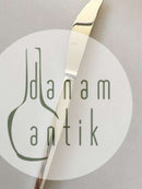 Georg Jensen Sterling Sølv Cypres Spisekniv med Skær  No 014