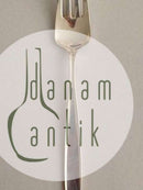 Georg Jensen Cypres Sterling Sølv Spisegaffel No 012