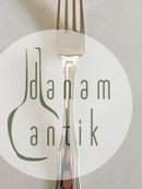 Georg Jensen Sterling Silver Double Serrated Lunch Fork No 022