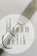 Georg Jensen Sterling Silver Double Serrated Dinner Knife No 014