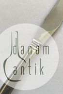 Georg Jensen Sterling Silver Double-edged Dinner Knife No 014 (ロングハンドル、グリルエッジ)