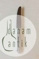 Georg Jensen Dronning Rejsekniv Sterling Sølv og Stål No 187