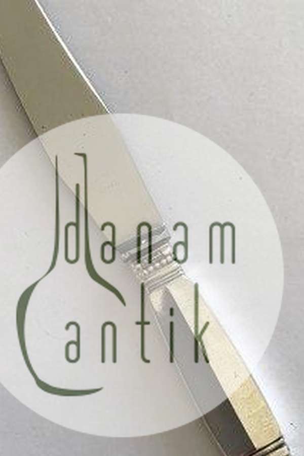 Georg Jensen Sterling Sølv Dronning Frokostkniv No 023