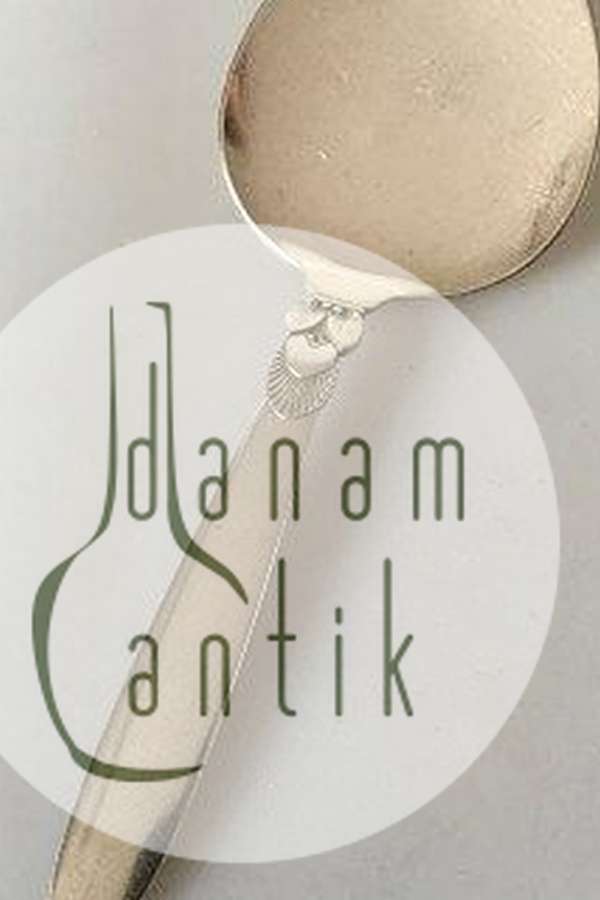 Georg Jensen Sterling Sølv Kaktus Konditorspade No 203