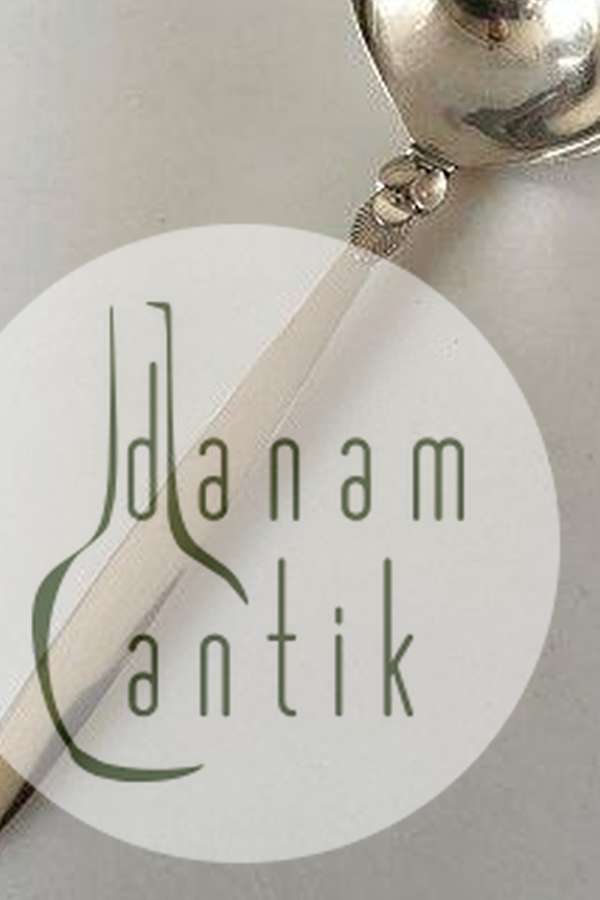 Georg Jensen Sterling Sølv Kaktus Sauceske No 153