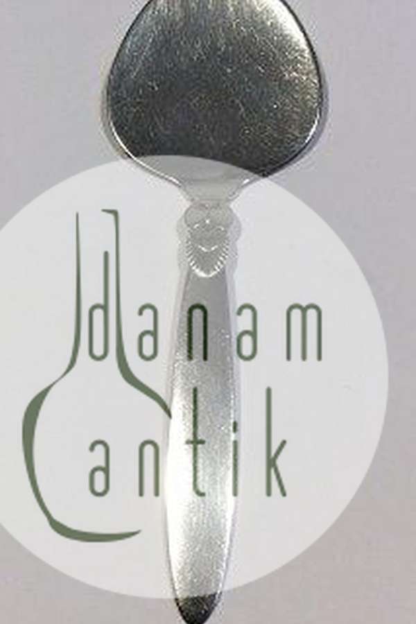 Georg Jensen Kaktus Sterling Sølv Canape servingsspade No 148