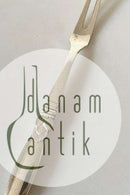 Georg Jensen Sterling Sølv Kaktus Forskærergaffel i Helsølv No 121A