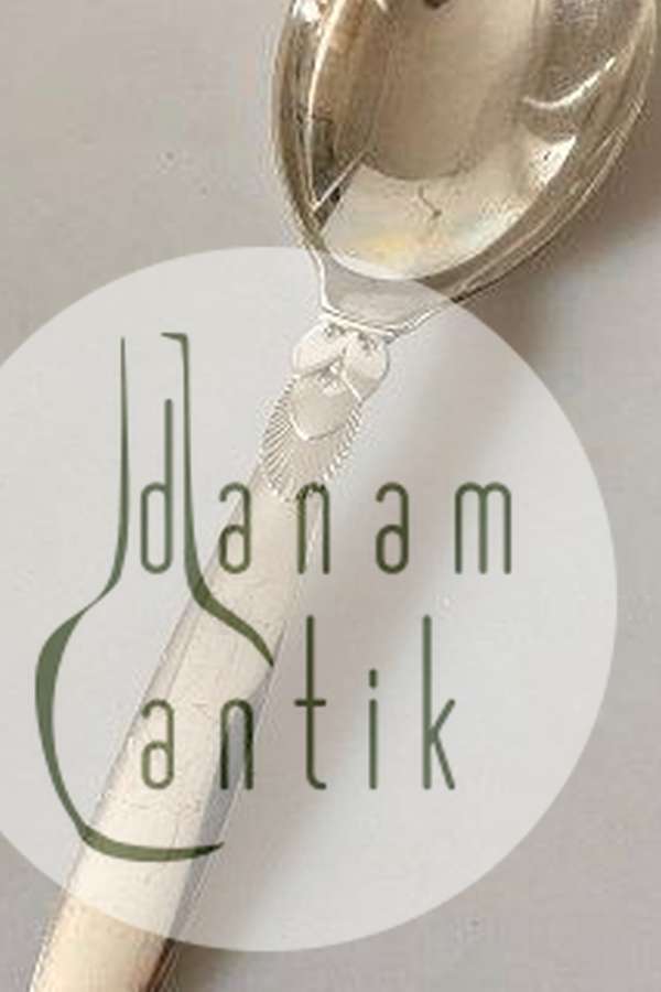 Georg Jensen Sterling Sølv Kaktus Medium Serveringsske No. 113