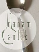 Georg Jensen仙人掌纯银和不锈钢服务勺 No 102