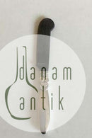 Georg Jensen Sterling Silber Kaktus-Kaviar-Messer mit Hornklinge Nr. 67