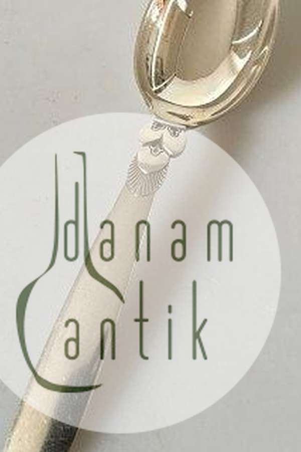 Georg Jensen Sterling Sølv Kaktus Dessertske No 021