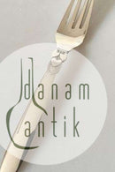 Georg Jensen Sterling Sølv Kaktus Spisegaffel No 002