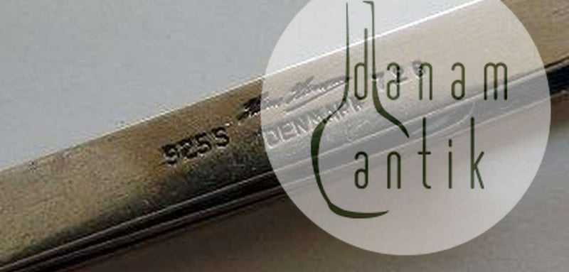 Hans Hansen Slipsenål i Sterling Sølv No 726