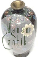 日本景泰蓝花瓶。