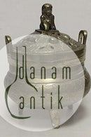 Kinesisk røgelseskar i messing.