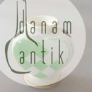 Aluminia Julehjerte i Grøn 7,5cm høj