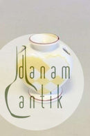 Aluminia Weihnachtsherz in Gelb